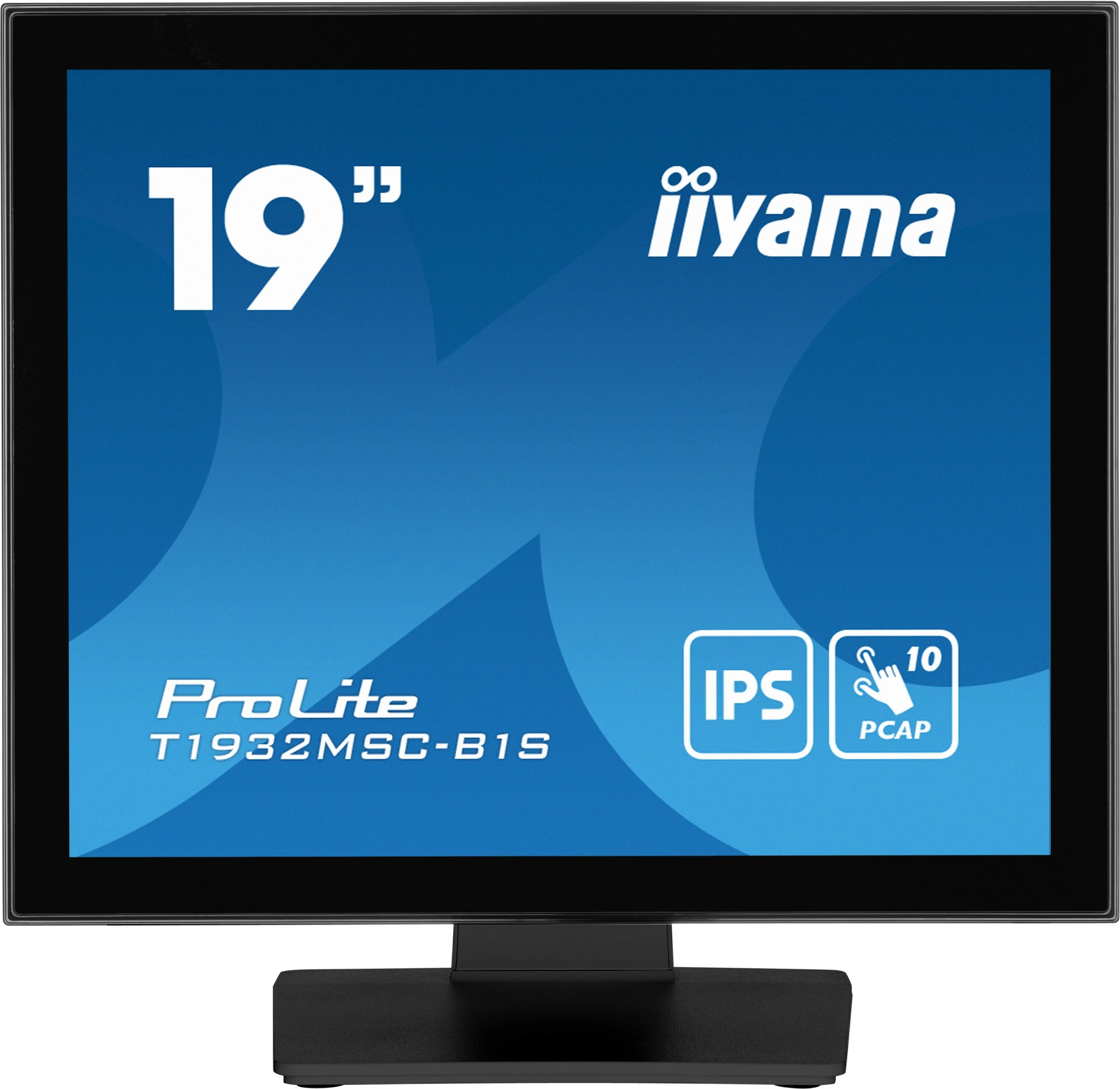 Monitor iiyama ProLite T1932MSC-B1S, 19 inç, Touchscreen, IPS, LED, Full HD, zi