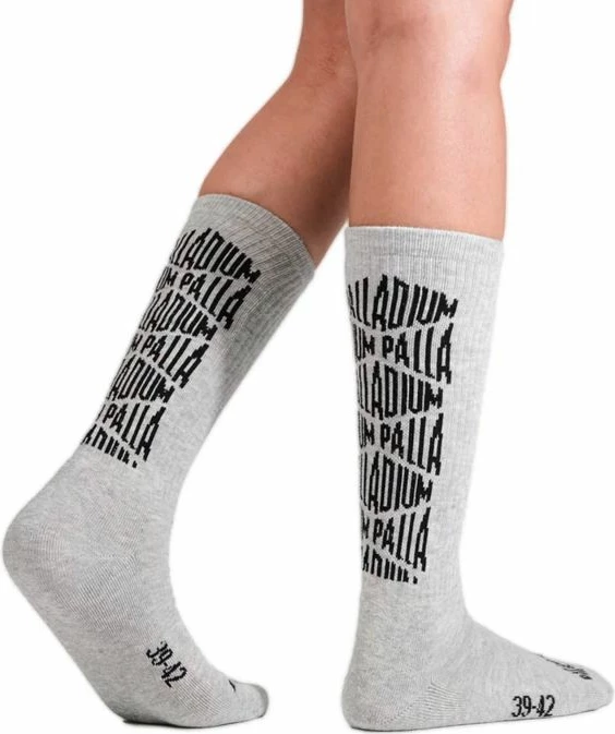 Çorape për meshkuj dhe femra Palladium, të hirtë