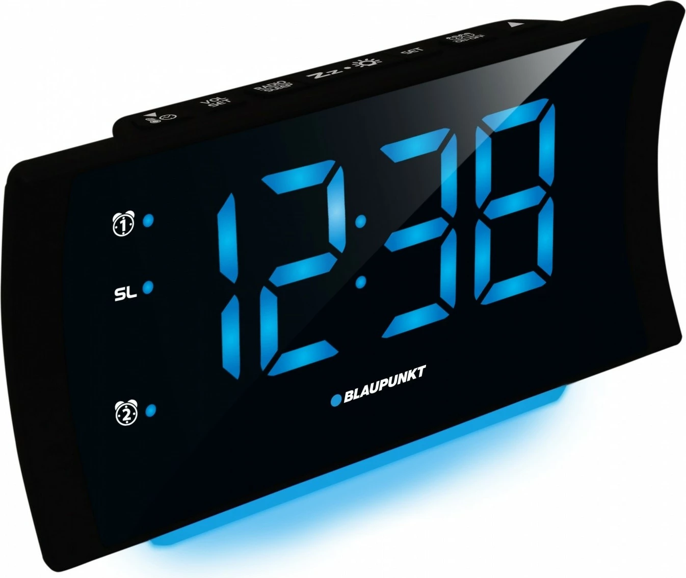 Radio alarm orë Blaupunkt CR80USB me USB, e zezë