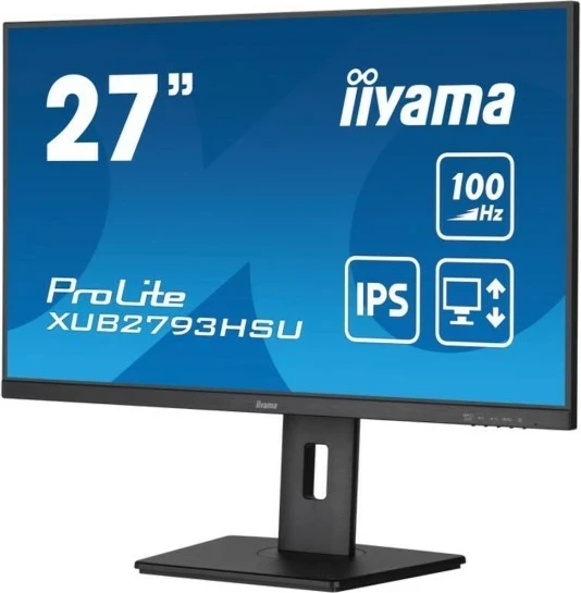 Monitor iiyama ProLite XUB2793HSU-B7, 27 inch, Full HD, IPS, i zi
