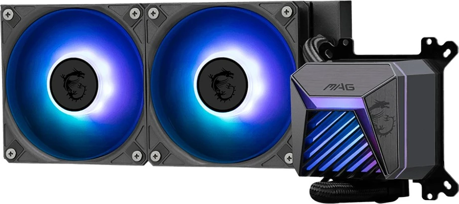 Ftohës uji all-in-one MSI MAG Coreliquid A15 240, 2x12 cm, i zi