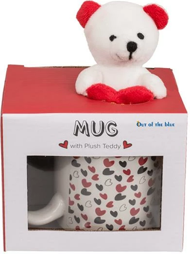 Filxhan qeramike OUT OF THE BLUE me arush, Ø8x10cm, Bardhë