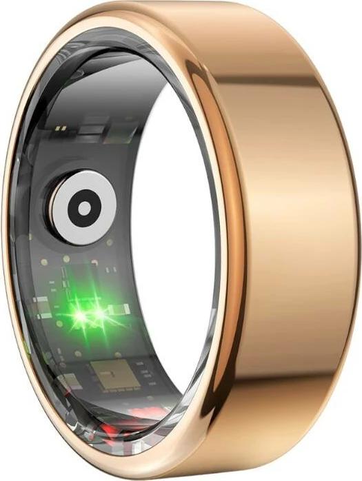 Smartring Colmi R02, 18.1mm, Gold, madhësia 8