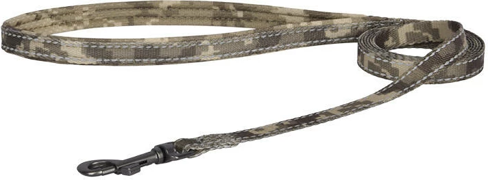 Set ecje për qen Dogness DOG SET CAMO, mbajtëse + litar, moro