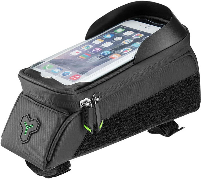 Çantë biçiklete Rockbros 029-1BK me mbajtës telefoni, e zezë