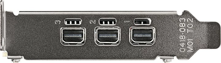 Kartelë grafike PNY VCNT400-4GB-PB, T400, 4 GB, GDDR6, PCI Express x16 3.0, e zezë