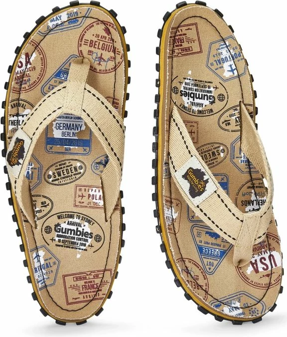 Sandale Gumbies për meshkuj, bezhë