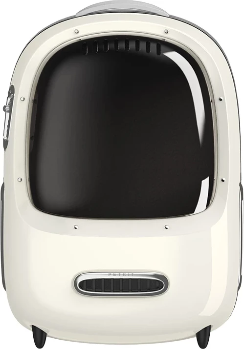 Çantë shpine për kafshë PetKit Breezy 2, krem e bardhë