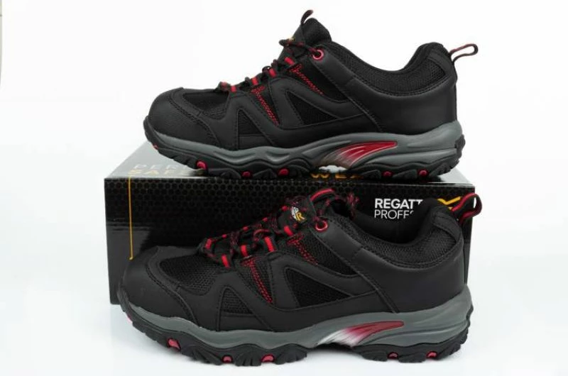 Këpucë pune për meshkuj Regatta, të zeza