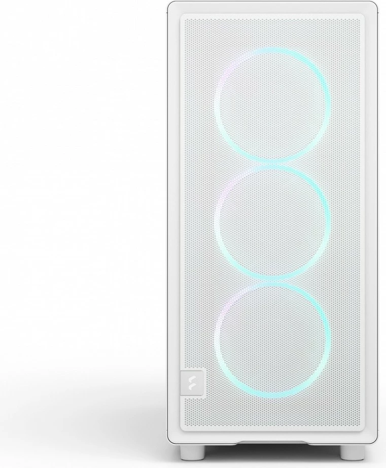 Kasë Fractal Design Epoch White TG RGB Clear Tint, Midi Tower, ATX, e bardhë