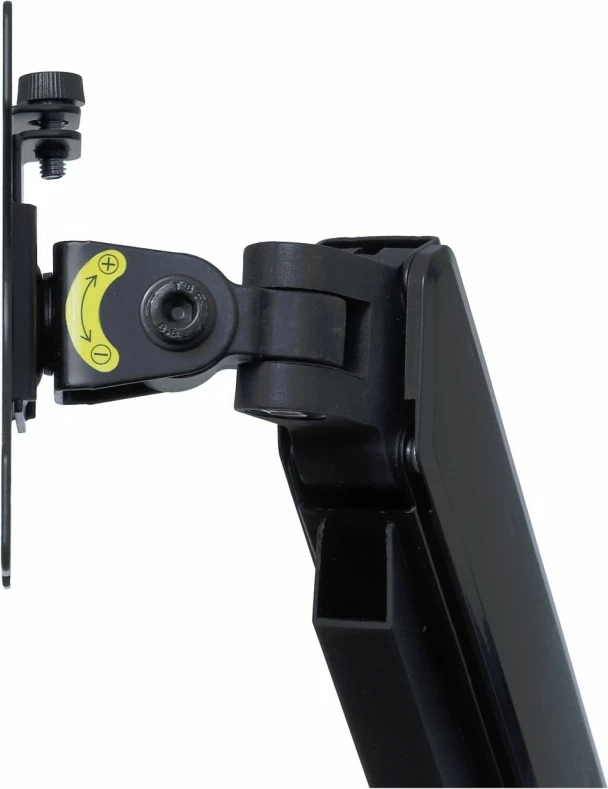 Mbajtëse tavoline për 2 monitorë ART RAMM UM-116, 13-32 inç, sustë gazi, e zezë