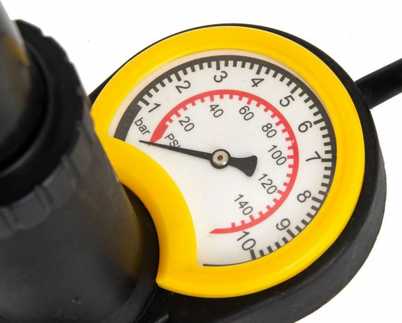 Pompa për biçikletë Dunlop me matës presioni