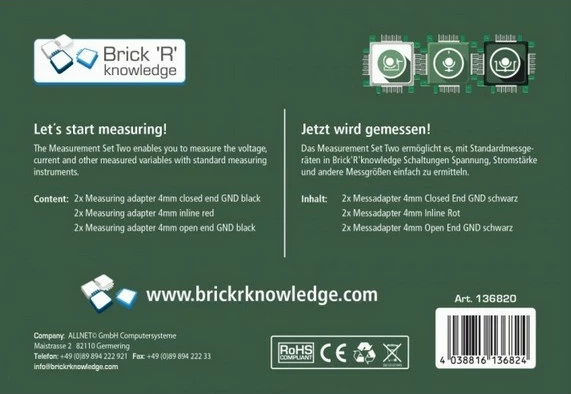 Set adapter matës ALLNET Brick’R’knowledge, Brick’R’knowledge