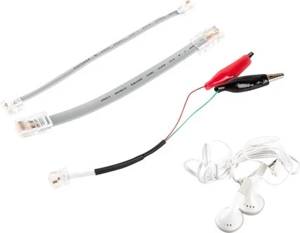 Testues i kabllave rrjeti Lanberg NT-0501, Zi dhe Kuq