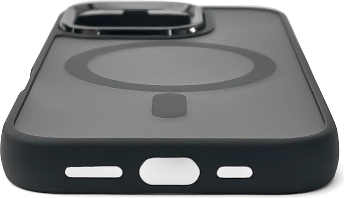 Mbështjellës Hurtel Fashion Case MagSafe për iPhone 17 Pro, i zi