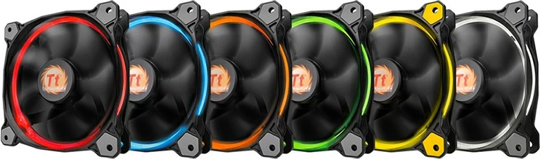 Ventilator kasë Thermaltake Riing 12 LED RGB 120mm, i zi