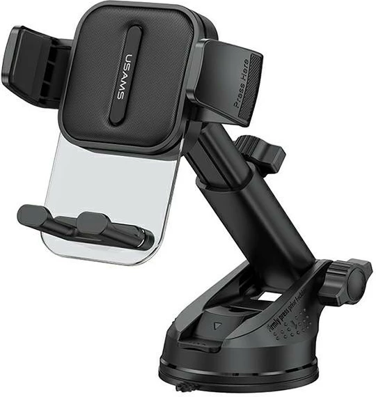 Mbajtës telefoni për veturë USAMS US-ZJ072, i zi