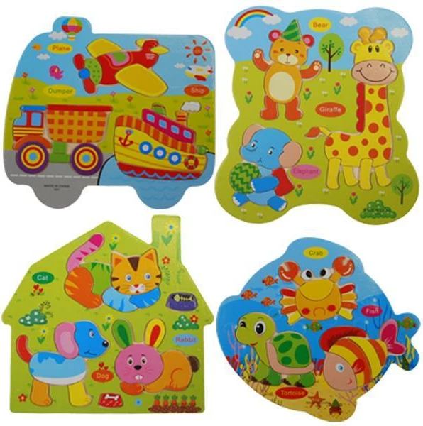 Puzzle druri edukativ NEXT 28.5x26.5cm, dizajne të ndryshme