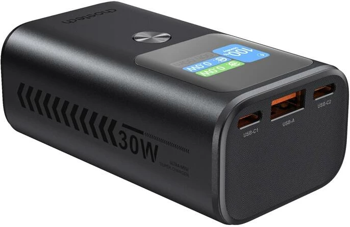 Powerbank Choetech B701, 10000mAh, 30W, Gri