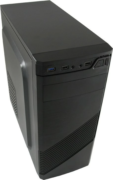 Kasë LC-Power 7037B, Midi Tower, ATX, micro ATX, Mini-ITX, e zezë