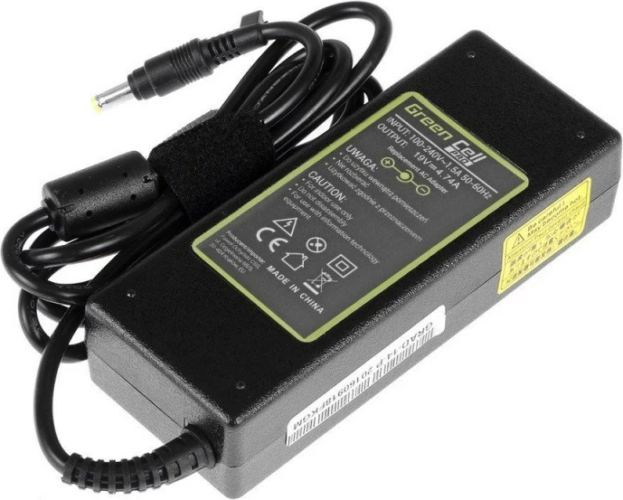 Adapter rryme Green Cell AD14P për HP, 90W, i zi
