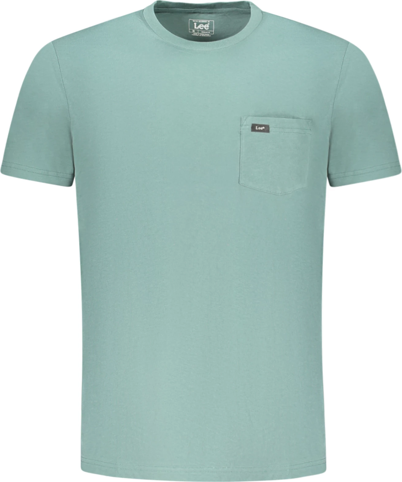 Maicë për meshkuj LEE me mëngë të shkurta, e gjelbër