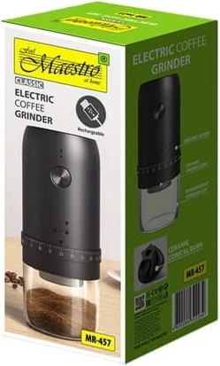 Mulli kafeje Maestro MR-457, 30g, USB, i zi