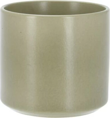 Vazo porcelani KOOPMAN 41140-02, Ø11xH10cm, Jeshile