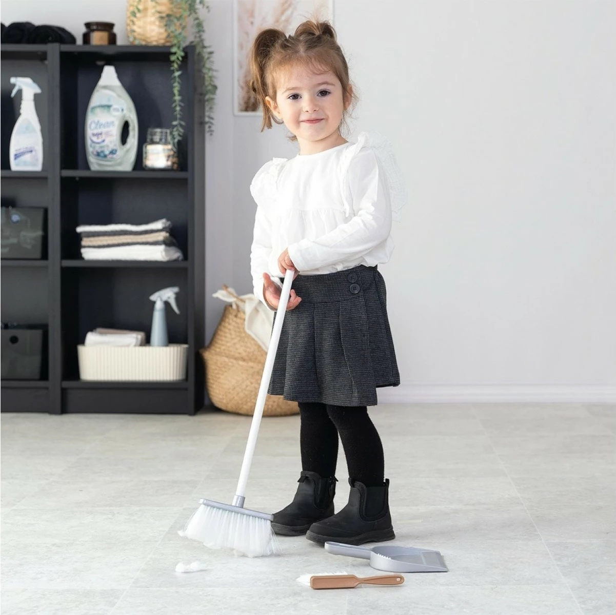 Set pastrimi lodër Smoby 7600330323, plastikë, kafe/gri/bardhë