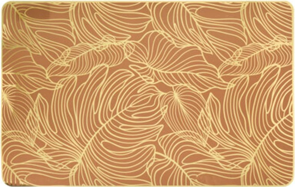 Nënshtrat ushqimi KOOPMAN Leaves II, polipropilen, 43.6x28.6cm