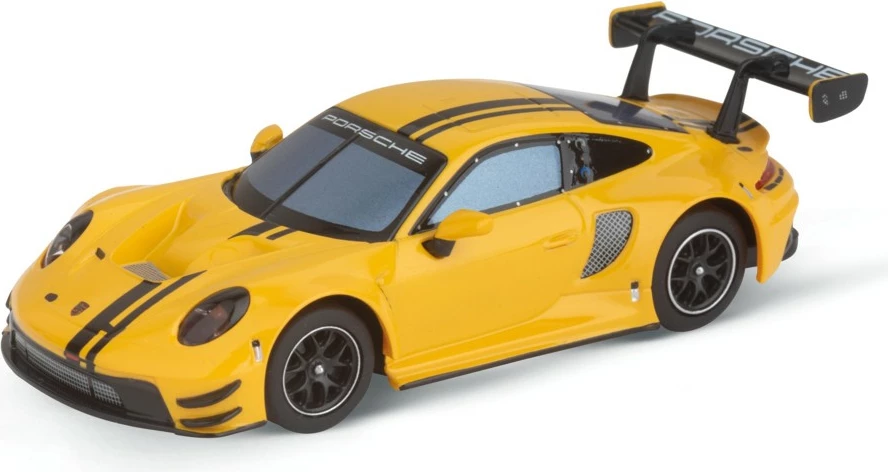 Model sportiv Porsche 911 GT3 R Carrera, 8 vjeç, e verdhë