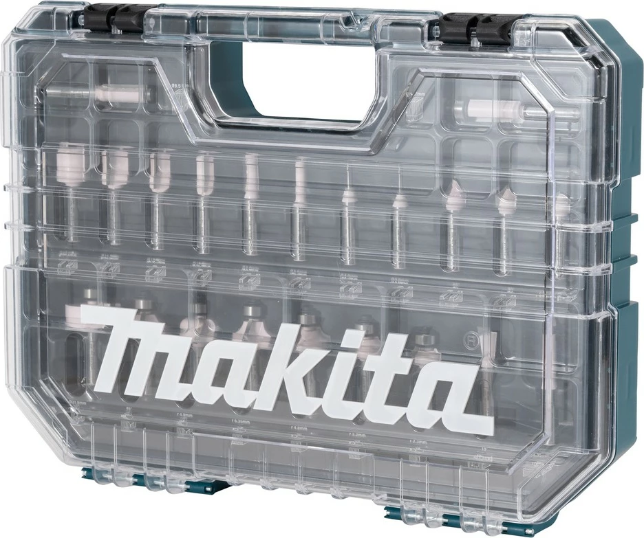 Set freza Makita D-74778, 8 mm, metallic, 345x250 mm