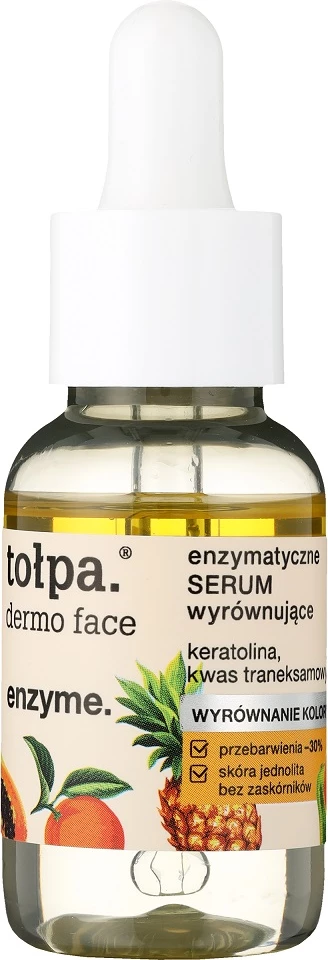Serum për fytyrë Tołpa Dermo Face Enzyme Enzymatic Brightening për femra 30ml