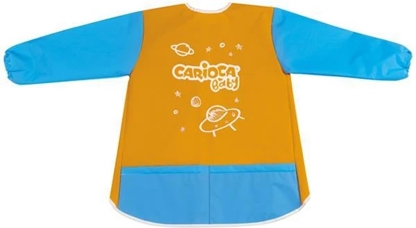 Përparëse pikture Carioca Baby, 2-4 vjet, Portokalli dhe Blu