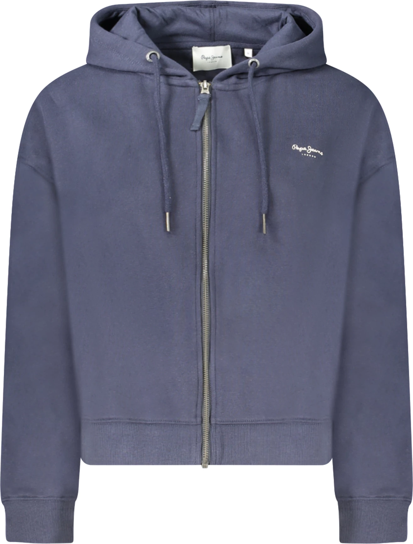 Duks me kapuç PEPE JEANS zip-up femra, kaltër