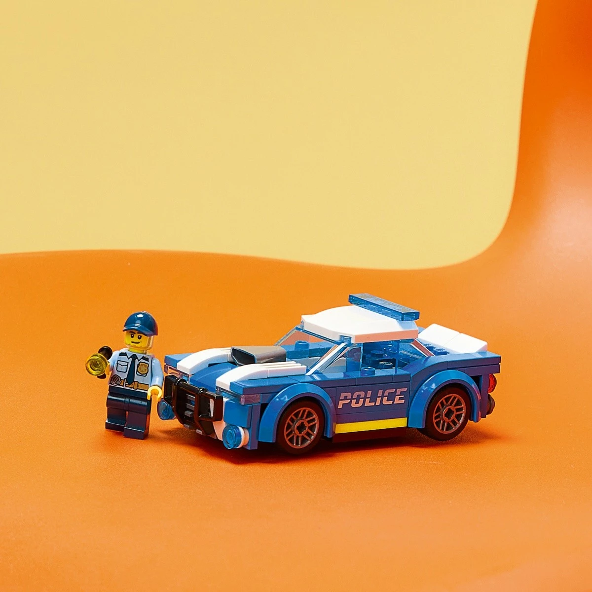 Set LEGO City makinë policie 60312, 94 pjesë, blu