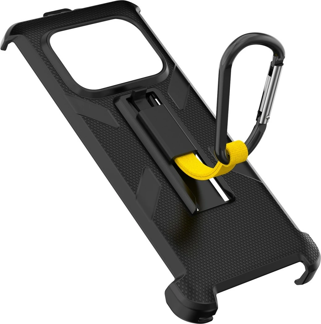 Mbështjellës Ulefone Armor 25 Series UF-C-A25TP, me klips rrotullues dhe karabinë, i zi