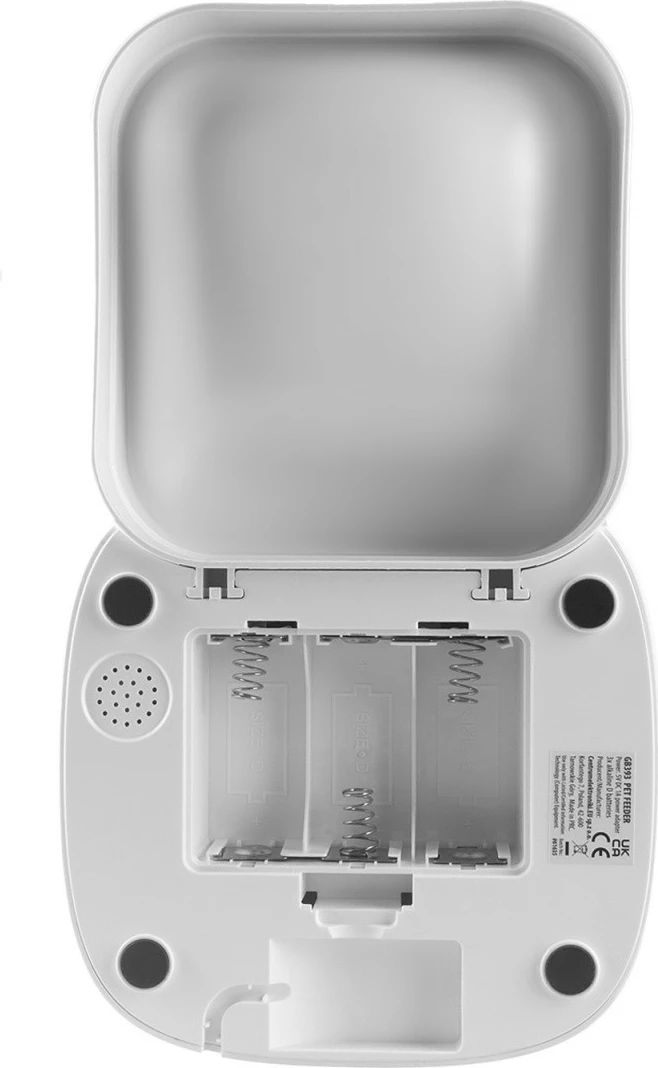 Dozues automatik ushqimi për kafshë GreenBlue GB393, 6L, i bardhë