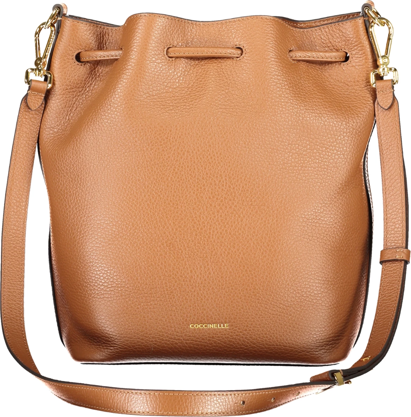 Çantë COCCINELLE Beat Generatio Bucket Bag femra, kafe