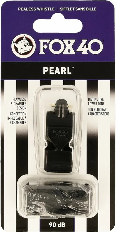 Bilbil për arbitra Fox, i zi