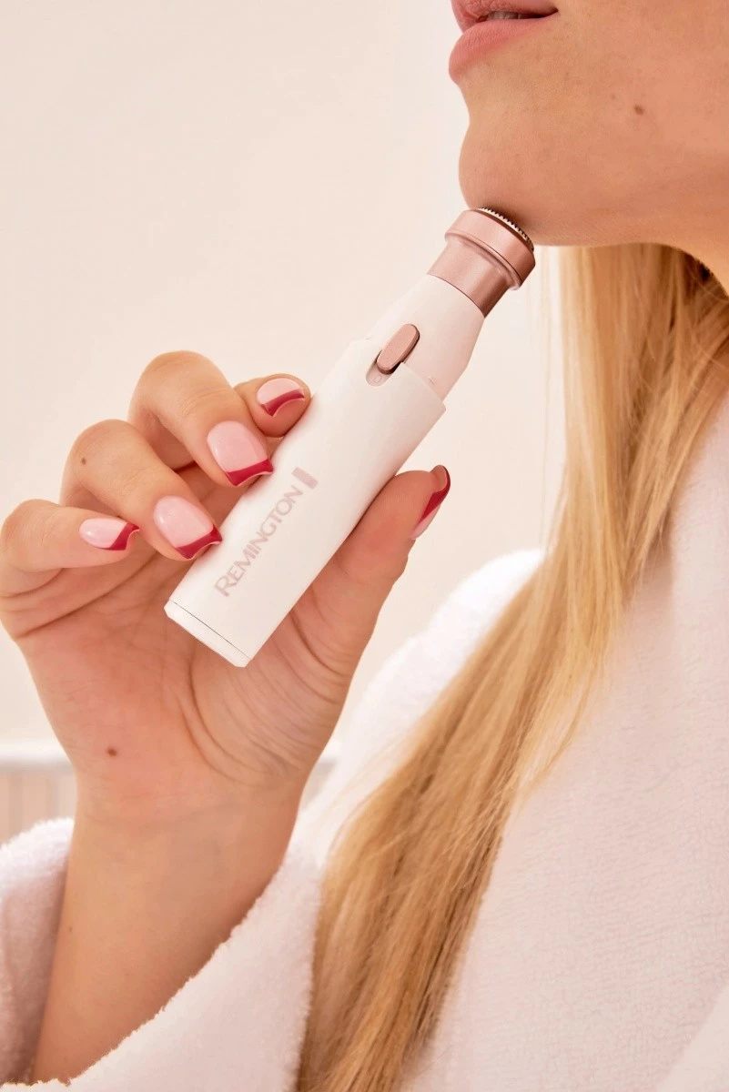 Makinë rroje fytyre Remington BareMe 2-in-1 WFS200, për femra, Bezhe