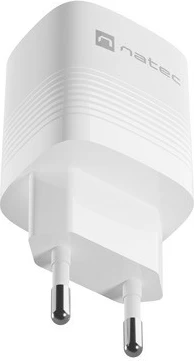 Karikues muri Natec Ribera GAN NUC-2140, 30W, 1x USB-A + 1x USB-C, Bardhë