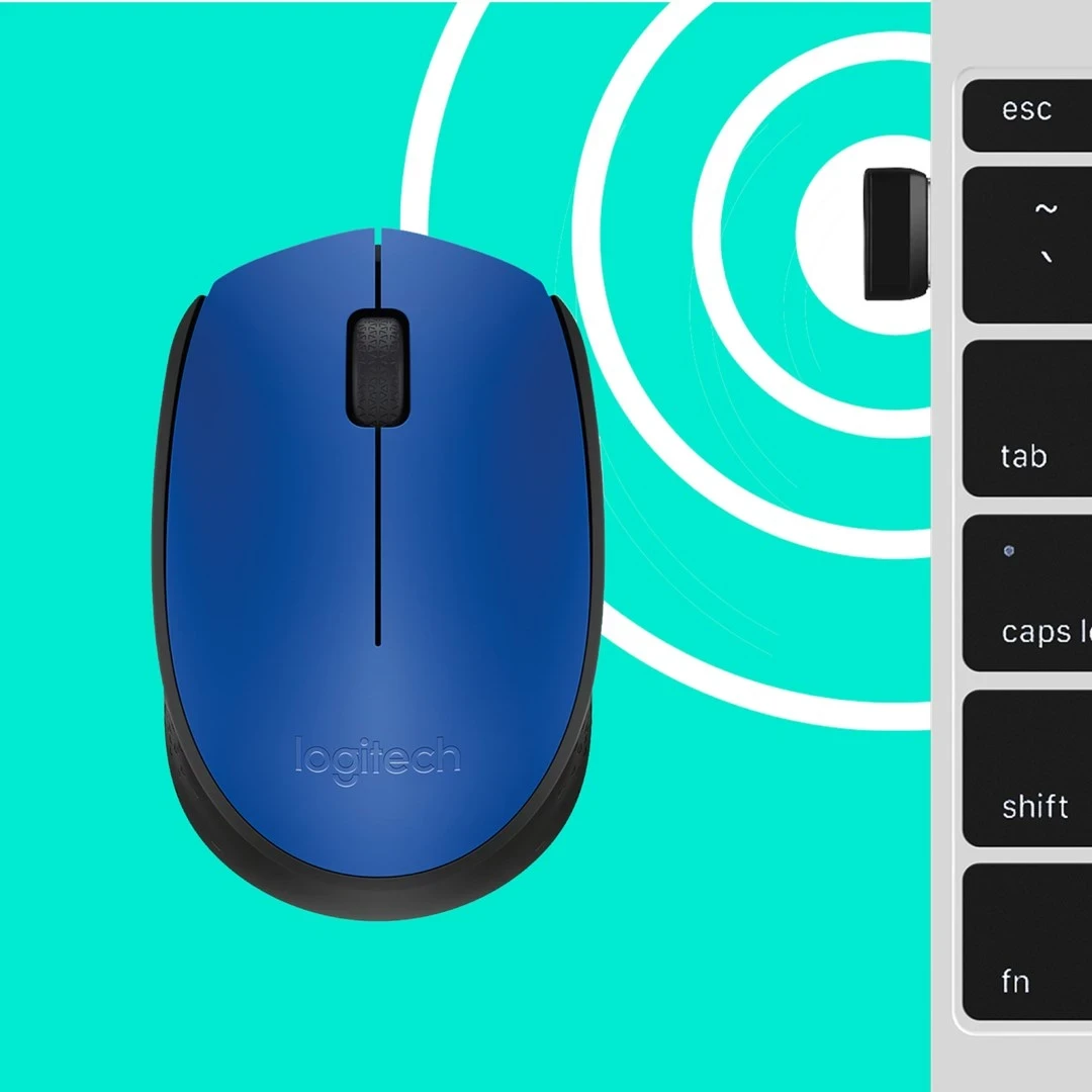 Maus pa tel Logitech M170, blu