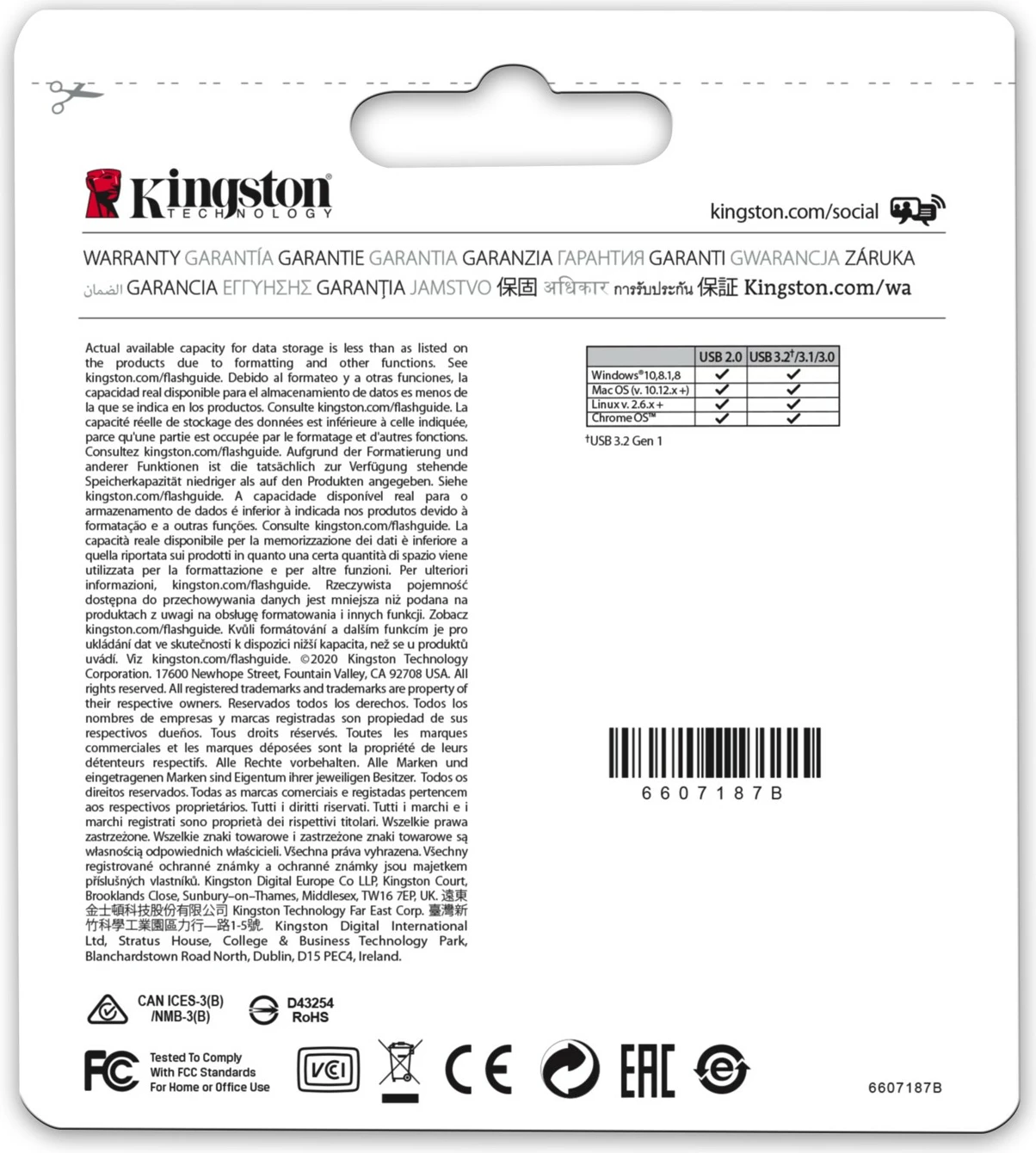 USB Kingston DataTraveler 64GB Micro 200MB/s Metal USB 3.2 Gen 1, Argjendtë