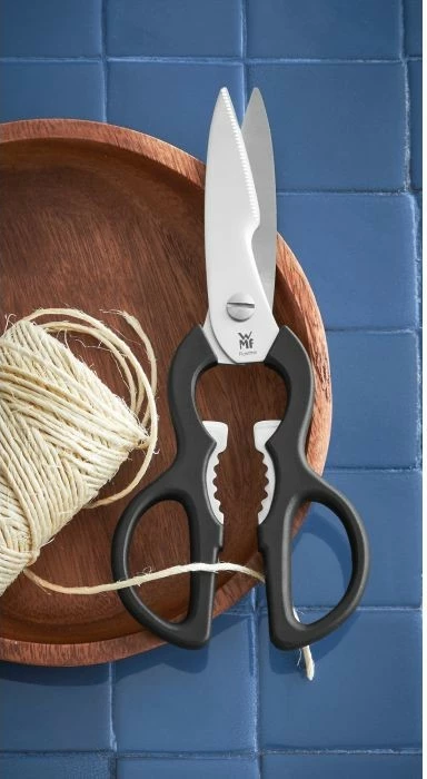 Gërshërë kuzhine WMF Universal 3201000320, çelik inox, e zezë