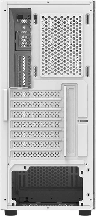 Kasë Darkflash A290, Middle Tower, xham i temperuar, pa ventilatorë, e bardhë