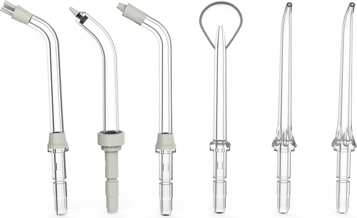 Irigator oral Lafe CleanPRO White, 300 ml, 6 koka, i bardhë