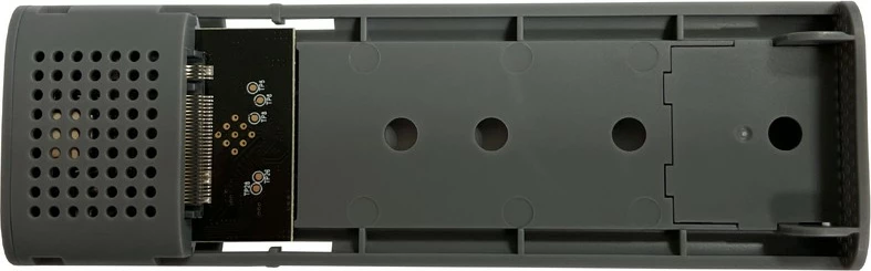 Kasë LC-Power LC-M2-C-MULTI-2 për SSD M.2, PCI Express/SATA, USB 3.2, anthracite