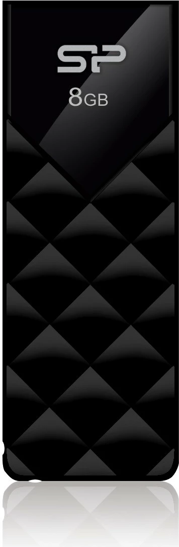 USB stick Silicon Power U03 8GB, e zezë