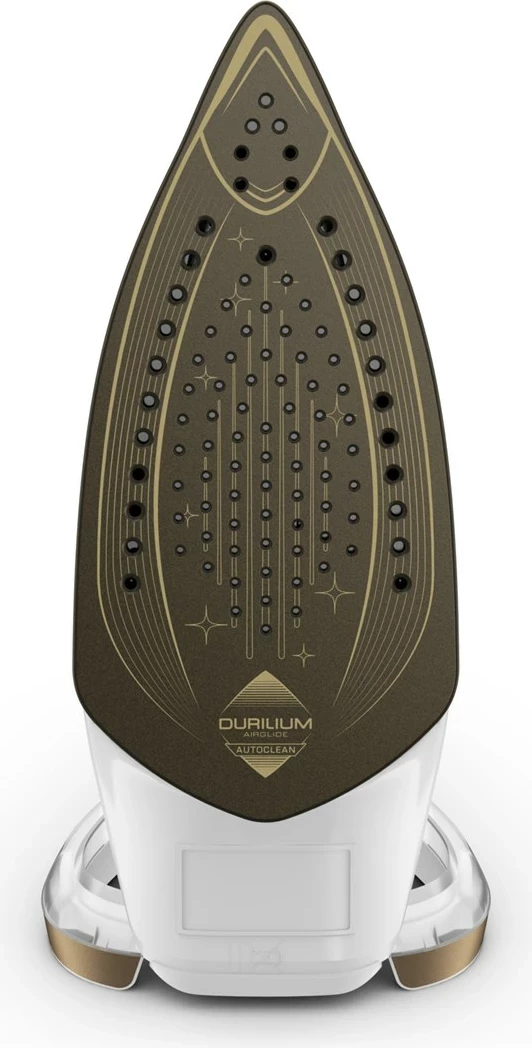 Hekur Tefal Puregliss FV8042, 3000 W, Durilium AirGlide Autoclean, Bardhë/Bronzi